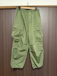 GU カーゴパンツ オリーブグリーン