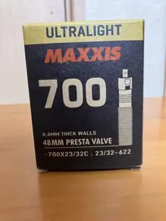 マキシス 700×23～32C 仏式 (48mm) ウルトラライトチューブ新品