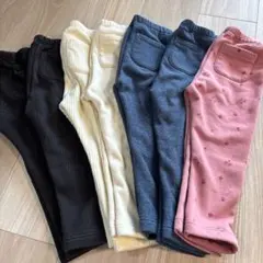 UNIQLO フリーズレギンス 10分丈　90サイズ　7点セット