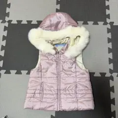 familiar ファミリア ベスト ピンク 80