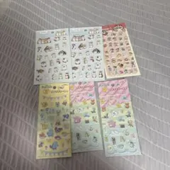 ポケモン mofusand クレヨンしんちゃんシールまとめ プチプチシール