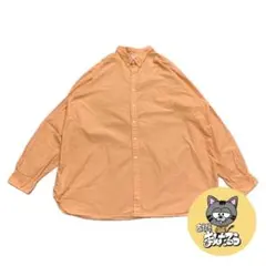 ブルックスブラザーズ 古着 長袖シャツ オレンジ XXL