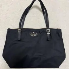kate spade ブラック トートバッグ