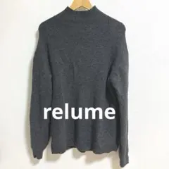 relume レリューム　ハミルトンラムズウール　ハイネックニット　毛100%のサムネイル