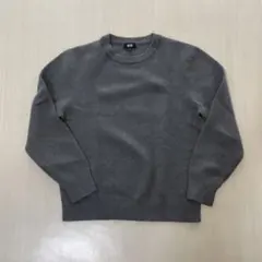 【UNIQLO ユニクロ ニット セーター Sサイズ グレー】