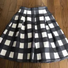 dazzlin ブロックチェック　スカート