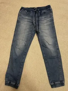 BAYFLOW ベイフロー　ジョガーパンツ デニム　ブルー