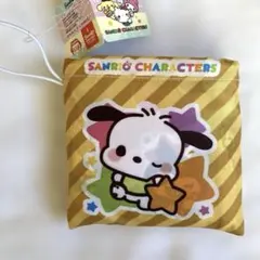 サンリオキャラクターズ エコバッグ 大 ピンク 新品未使用 ハローキティ復刻版風