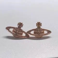 vivienne westwood ピアス　ピンクゴールド