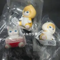 モフサンド　インテリアミニフィギュア　肉まん　カレーまん ラーメン