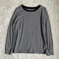 s*9様 00s Y2K アーカイブ　グランジ　短丈　ボーダーロンT