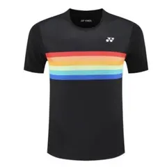 日本未発売YONEX TAIWAN テニス＆バド　ゲームウェア　新品　Lブラック