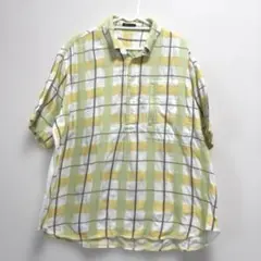 【美品✨️】グリーンクラブ 半袖 シャツ XLサイズ 相当 A82