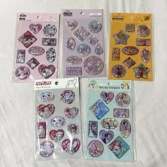 セリア　ディズニー　ウォーターシール　シール　ベイマックス　プリンセス