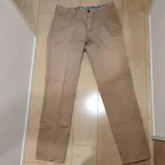 ベージュ チノパン L (3)