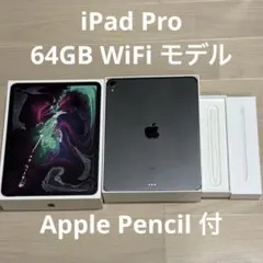 美品 iPad Pro 64GB WiFi apple Pencil 付