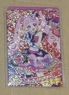ひみつのアイプリ　ひまり　フィーバーデビルピンク　ミラクルカード