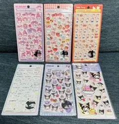 ボンボンドロップシール等　６枚セット