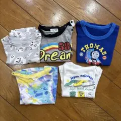 ベビー キッズ Tシャツ 5枚セット 80cm まとめ売り 半袖のサムネイル