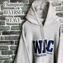 チャンピオン☆スウェットパーカー リバースウィーブ 古着 00s ゆるだぼgm1