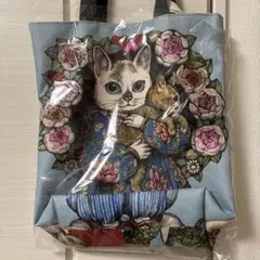 【新品未使用】ヒグチユウコ ギュスターヴ&ひとつめちゃんショルダートートバッグ 韓国展 トートバッグ（L) ギュスターヴくんとひとつめちゃん