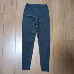 グレー キッズレギンス 140サイズ