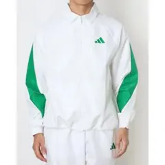 新品adidas 上下セットM ウインドフルジップ スタジアム トラック 