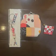 カラフルパッチワークコインケース