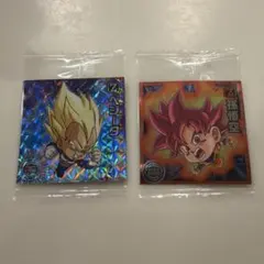 ドラゴンボール ウエハースシール ベジータ、孫悟空