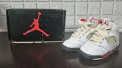 美品NIKE BABYJordan 5 白10.5cmベビージョーダンオリジナル