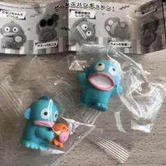 ぜーんぶ　ハンギョドン　ガチャガチャ　フィギュア　さゆりちゃんと一緒　あー