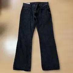 GAP ブーツカットデニム31/30 ブラックグレー