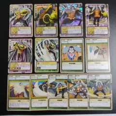 カードダスEX　ワンピース クロコダイル カード13枚セット