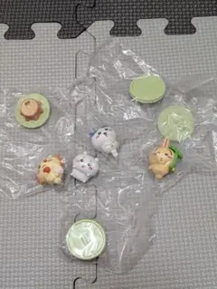 ちいかわフィギュア4個☆ちいかわ☆ハチワレ☆うさぎ☆シーサー