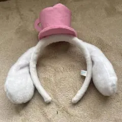 シナモロール カップ付きウサギ耳カチューシャ - メルカリ