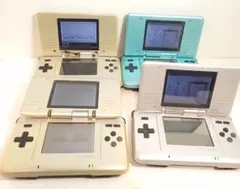 ★読み込み確認済★　ニンテンドーDS 本体 四台セット　シルバー　ブルー