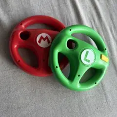 ルイージとマリオのハンドルセットWiiUマリオカート8