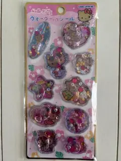 正規品　日焼けキティ　ウォーターイン シール　サンリオ　ウォーターinシール