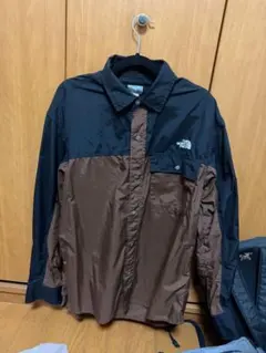 THE NORTH FACE ヌプシシャツ NR11961 長袖 ブラウン