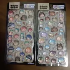 ツイステ　ツムツム　チェリジェムステッカー 2点セット