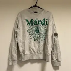 Mardi 刺繍スウェット