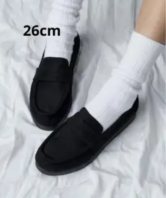 FREAK'S STORE レザレットローファー　黒