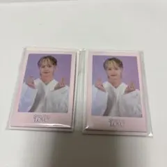 ま*い様 Seventeen Love スクエア缶バッジ ジュン 2点セット