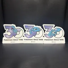ポケモン 30周年記念ステッカー ダンバル メタング メタグロス 6点