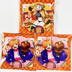 ONEPIECE ワンピース 輩缶バッジ グルメ リリス ヨーク