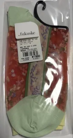 福助 fukuske ソックス 靴下23〜24cm