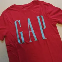 未使用⭐GAP 赤 ロゴ Tシャツ　160