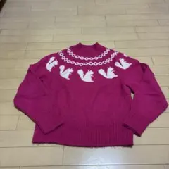 UNIQLO ピンク ニットセーター Mサイズ