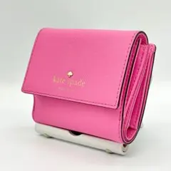 kate spade ケイトスペード 三つ折り財布 コンパクトウォレット ピンク