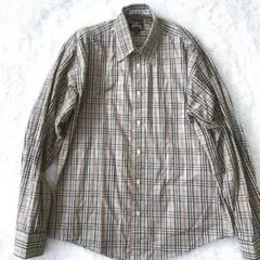 Burberrys バーバリー ノバチェック 長袖シャツ S 綿100% 正規品